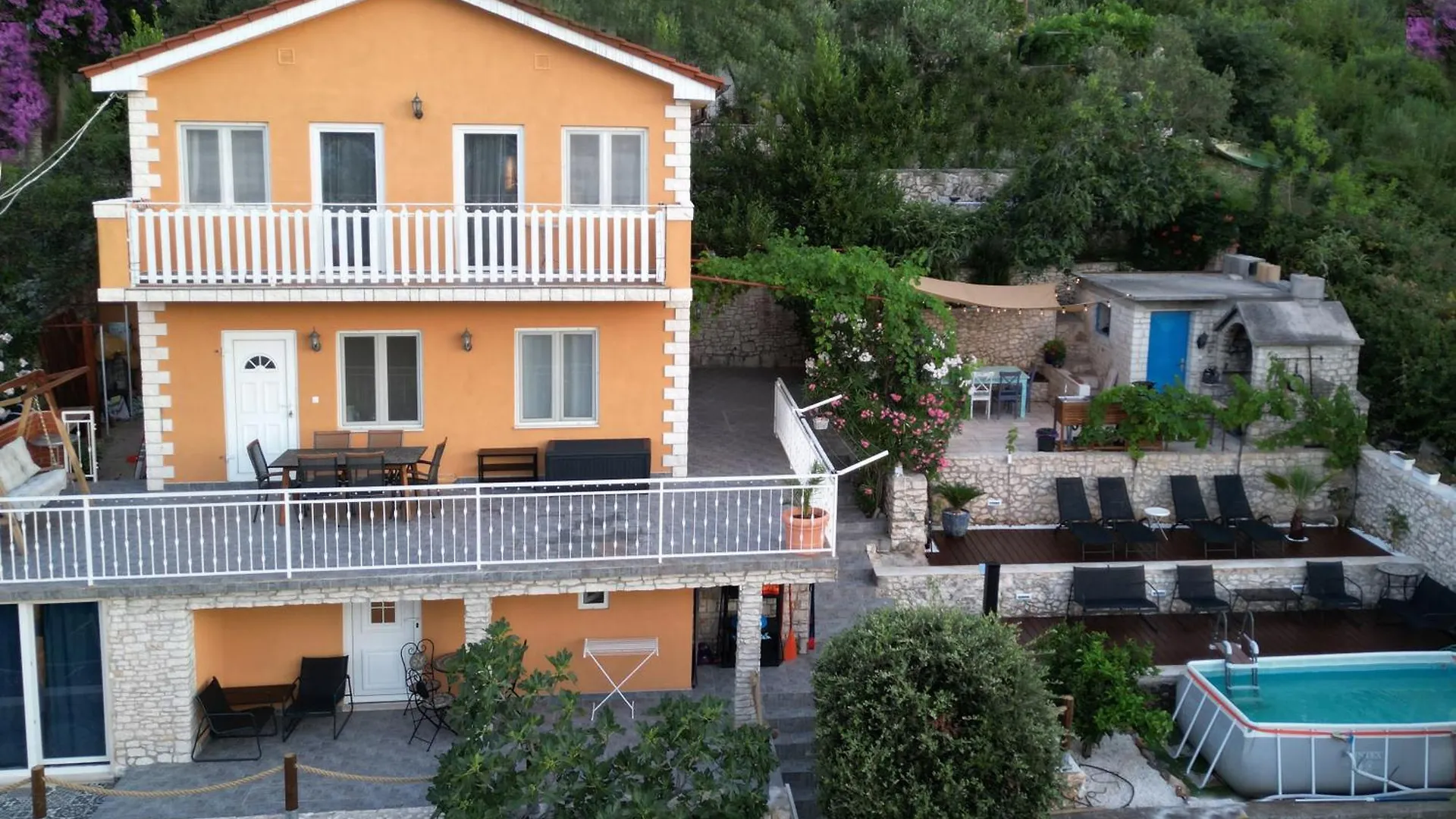 Romantic Villa By The Sea With Panoramatic View Donji Okrug  Croatia